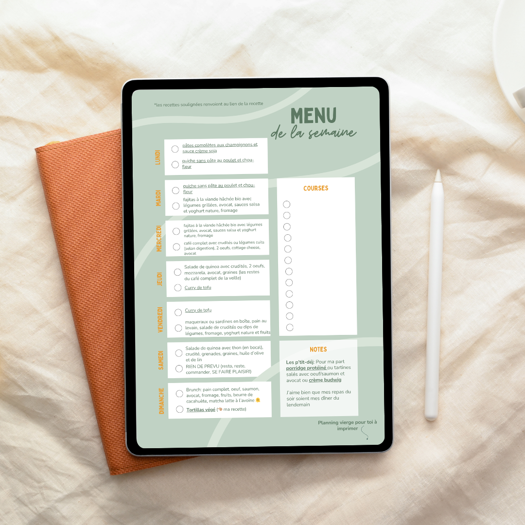 Mon ebook gratuit de tips et astuces de nutritionniste