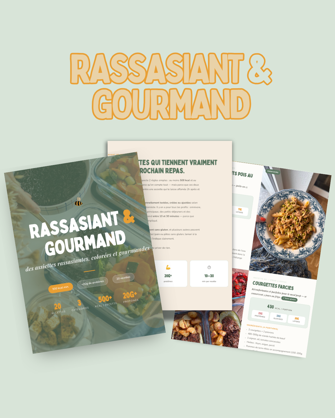 Ebook Rassasiant & Gourmand